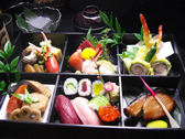 天然魚介の宴会